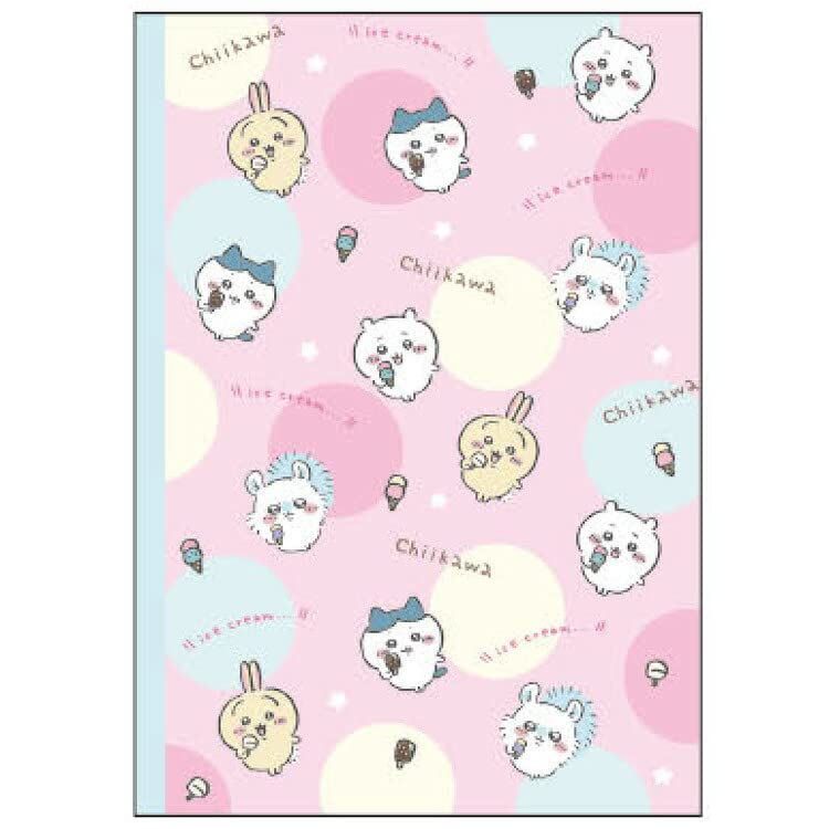 Amazon | サンスター文具 ちいかわ ノートB5方眼 アイス ほうがん 学校